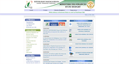Desktop Screenshot of courrier.mefb.gov.mg